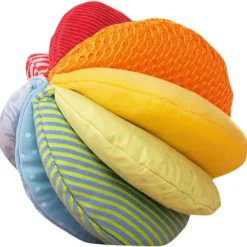 Aktivitetsboll - Regnbåge, Ø15 cm