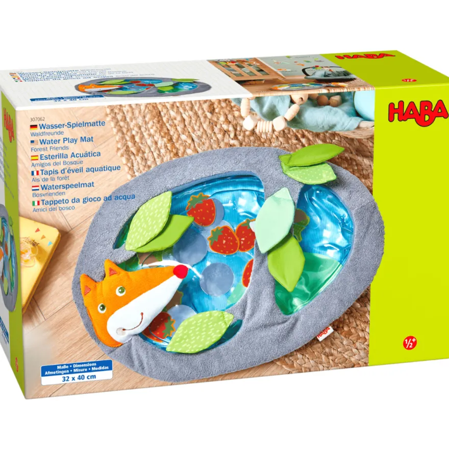 Aktivitetsmatta med vatten - Den lilla räven