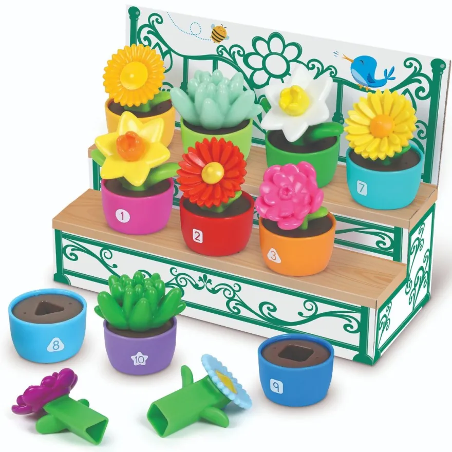 Aktivitetspaket med blommor