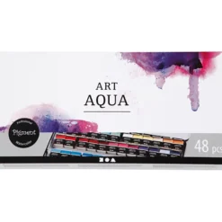 Akvarellfärger Art Aqua, 48 färger