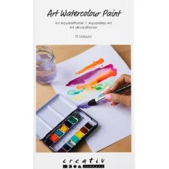 Akvarellfärger Art Aqua - Mix, 12 färger