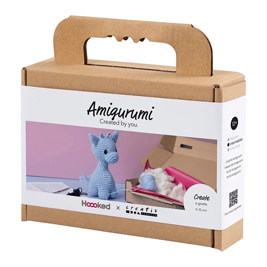 Amigurumi-virkpaket – Giraffen Gloria