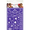 Ansiktsfärg stencil - Fe och prinsessa