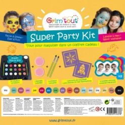 Ansiktsfärg - Super Party Kit