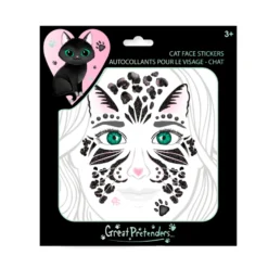 Ansiktsklistermärken - Katt