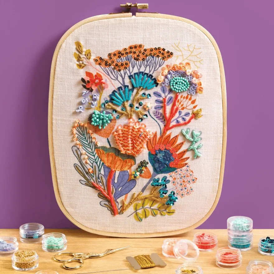Atelier 58 – Pärlbroderi (blommor)