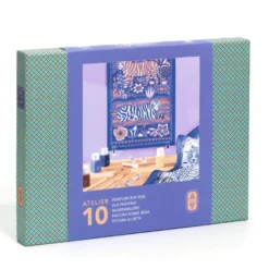 Atelier 10 – Sidenmåleri (tigrar)