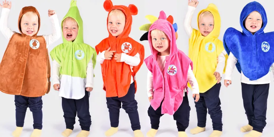 Babblarna Bibbi, stl. 1-4 år