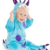 Babyoverall, blått monster