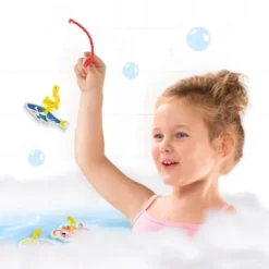 Badlek - Fånga fisk i badet