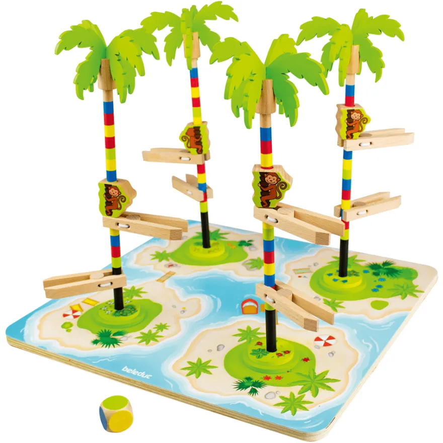 Barnspel – Monkey Rallye