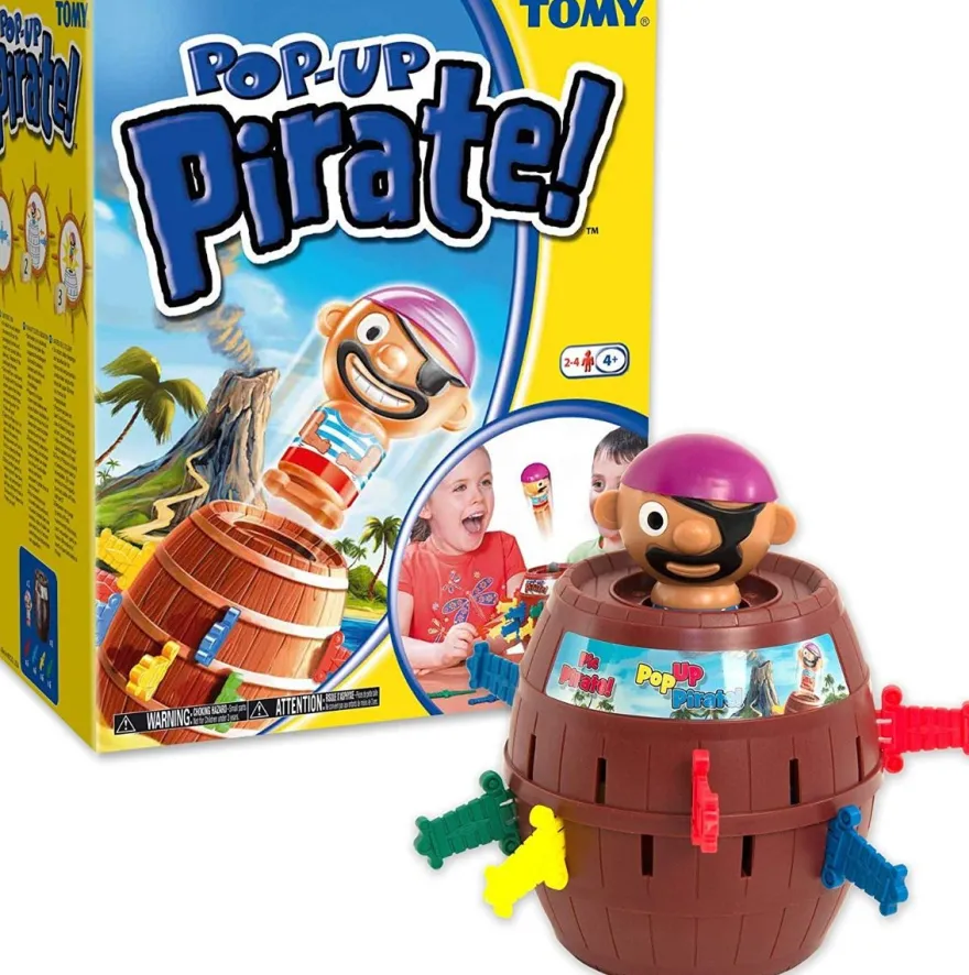 Barnspel - Pop-up-pirat