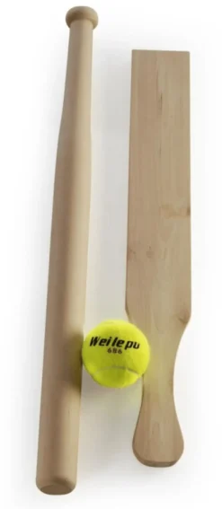 Baseball-set - Inkl. 2 bollträ + 1 boll