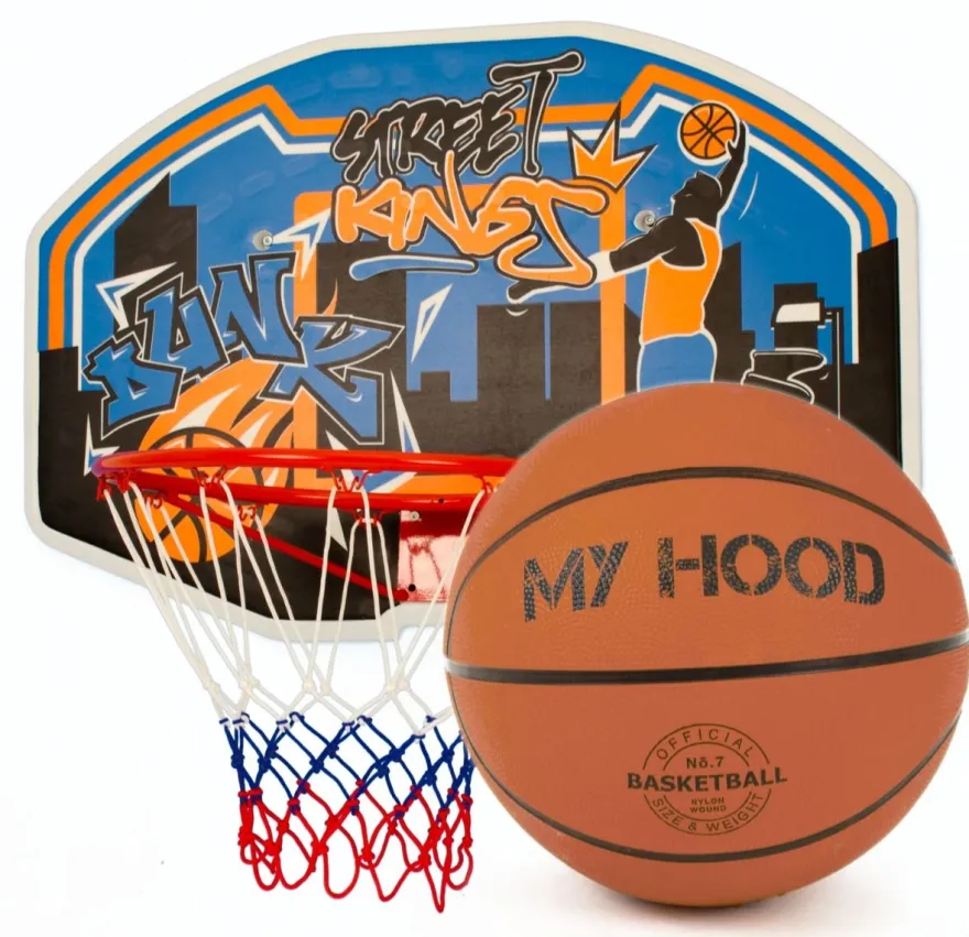 Basketkorg inkl. boll