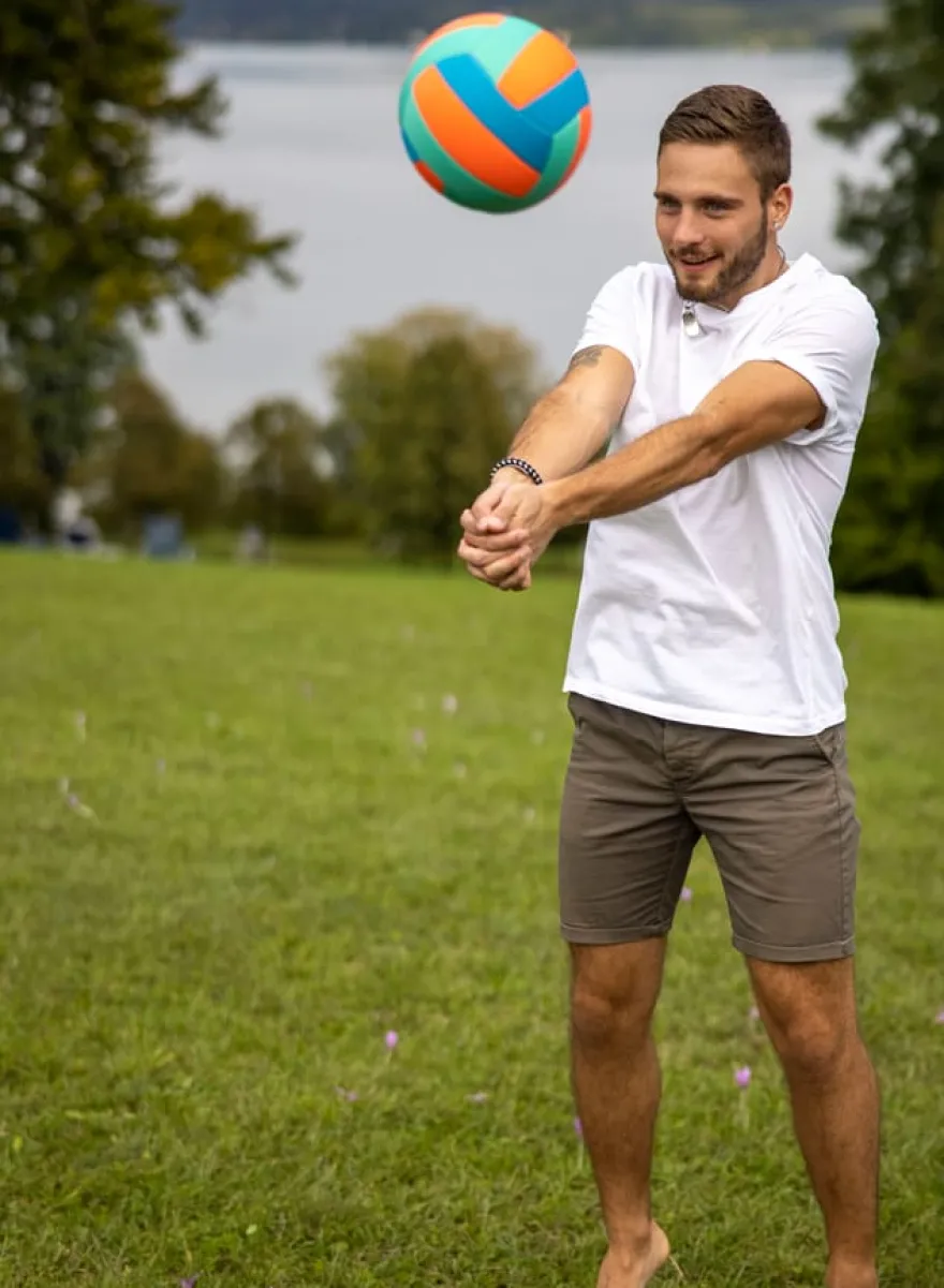 Beach volleyball av neopren, stl. 5