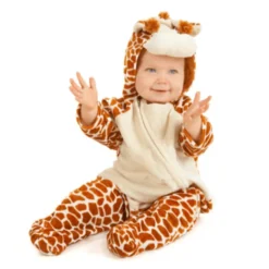 Bebis-heldräkt, Giraff - Flera storlekar