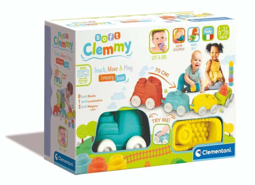 Bebisklossar Clemmy - Sensoriskt tåg
