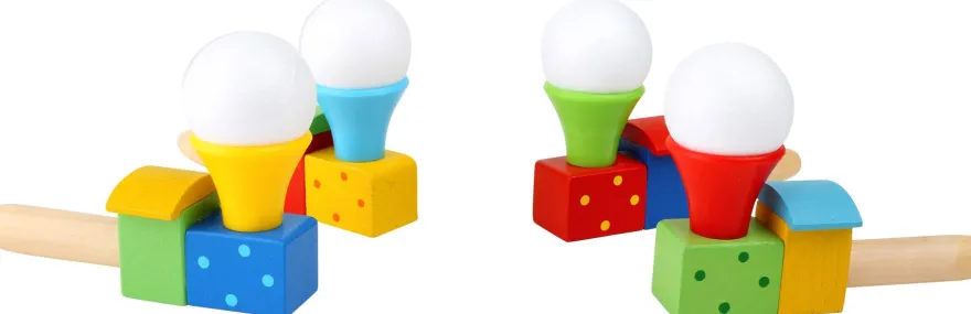 Blåslokomotiv för språkstimulering, 1 st.