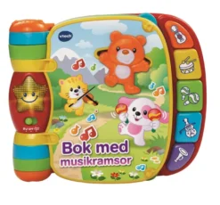 Bok med musikramsor