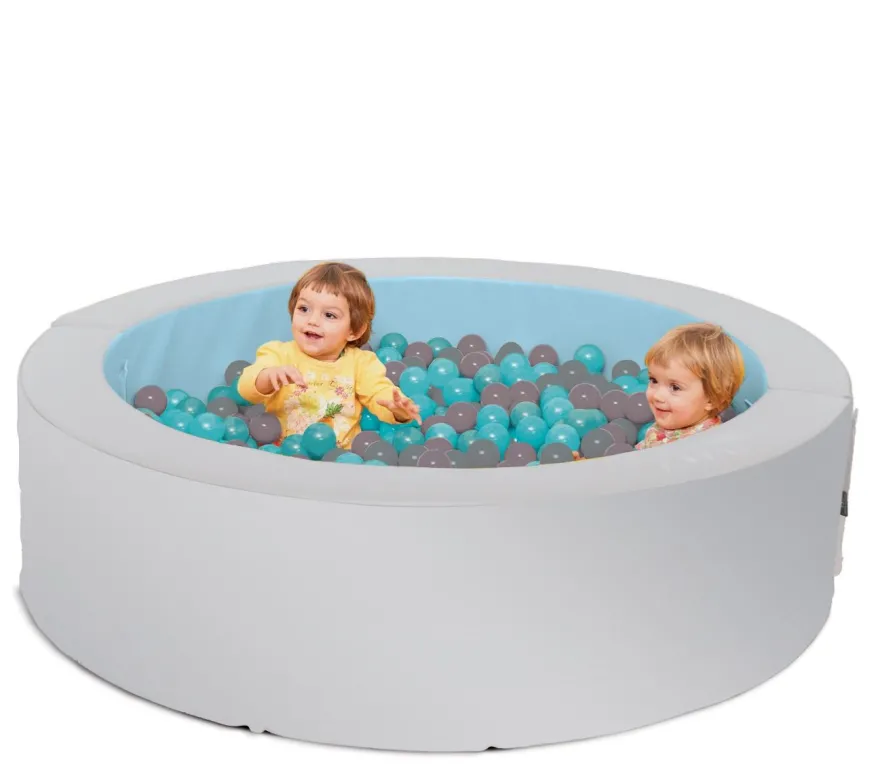 Bollhav runt 150 cm, regnbåge inkl. 1000 bollar