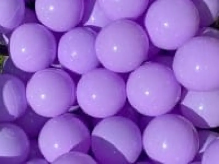 Bollhavsbollar Ø7 cm - Lavendel, 100 st.