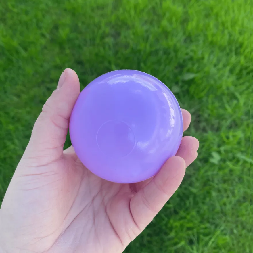 Bollhavsbollar Ø7 cm - Lavendel, 100 st.
