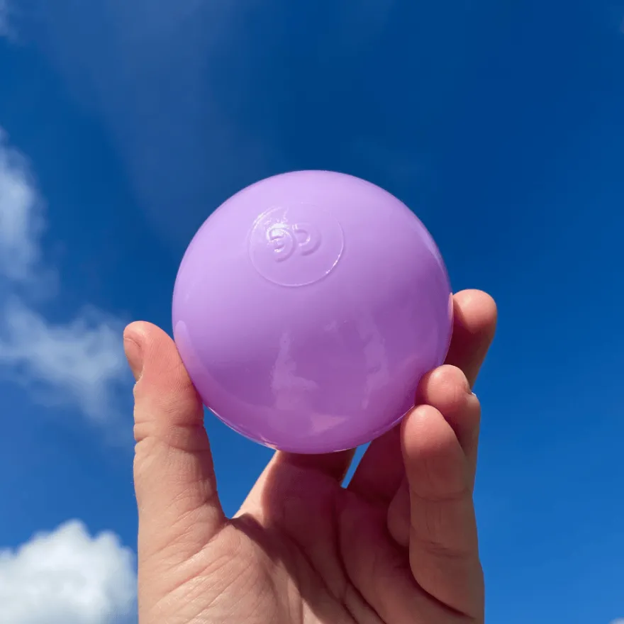 Bollhavsbollar Ø7 cm - Lavendel, 100 st.