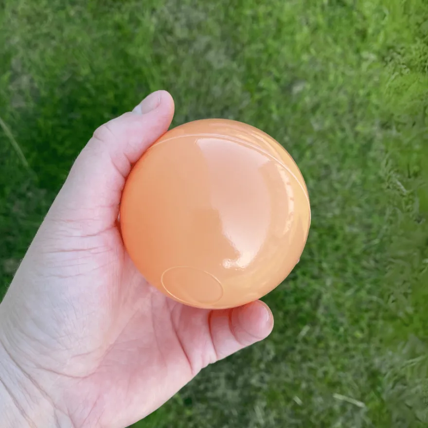 Bollhavsbollar Ø7 cm - Orange, 100 st.