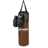 Boxningsset med handskar 15 kg - Retro