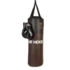 Boxningsset med handskar 10 kg - Retro
