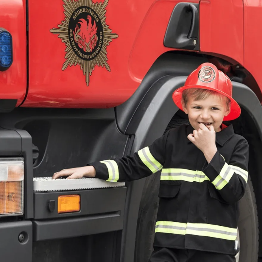 Brandman, stl. 4-6 år