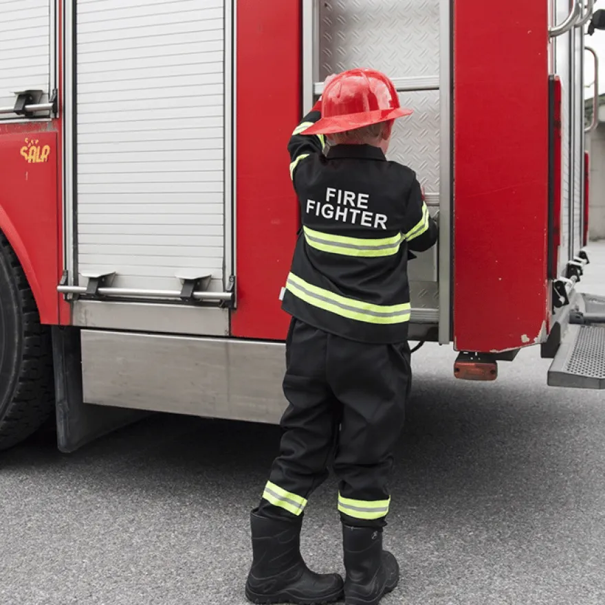 Brandman, stl. 4-6 år