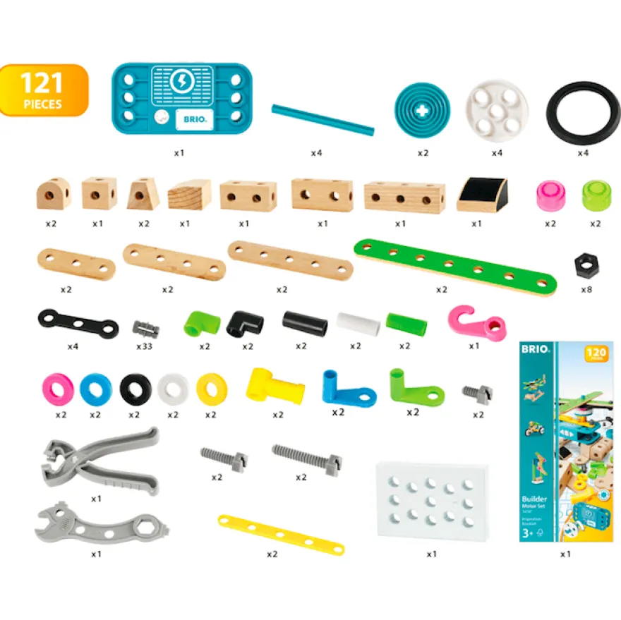 BRIO Builder - Motorset