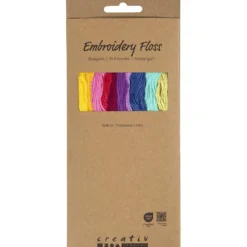 Broderigarn – Colorful, 10 x 8 meter