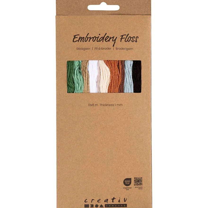 Broderigarn – Natur, 10 x 8 meter