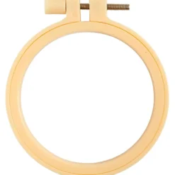 Broderiramar av plast Ø9,5 cm – 10 st.