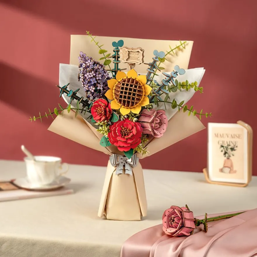 Bygg en blomma – Sommarbukett