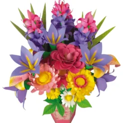 Bygg en bukett (papper) – Vilda blommor