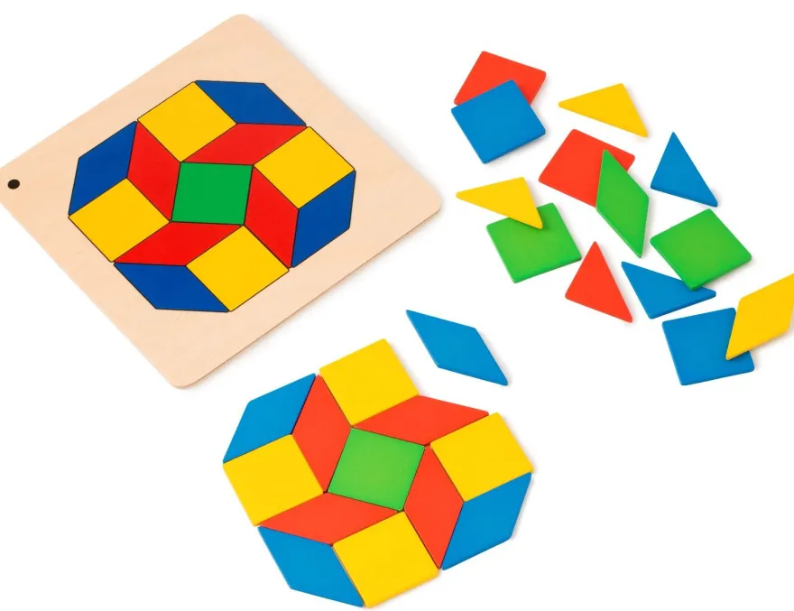 Bygg figurerna - Få koll på geometri