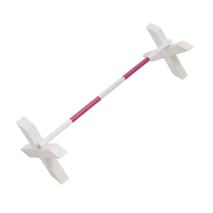 Cheval Roi-tillbehör – Cavaletti, vit/rosa