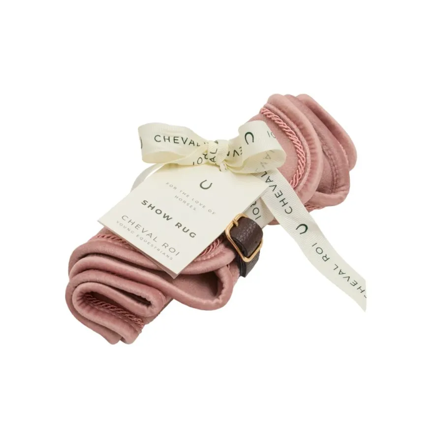 Cheval Roi-tillbehör – Täcke, Soft rose