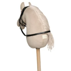 Cheval Roi-tillbehör - Träns, svart/rosa strass