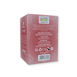 Cleverclixx | Glitter, transparent/rosa, 16 st