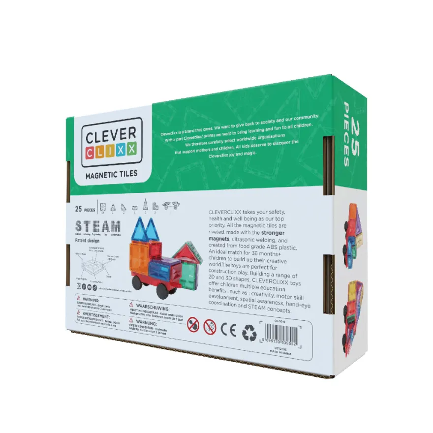 Cleverclixx | Intense Wheels, 25 st.