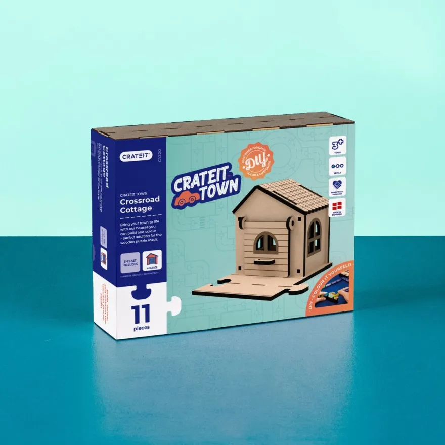 Crateit Town - Korsningshyddan, 11 delar