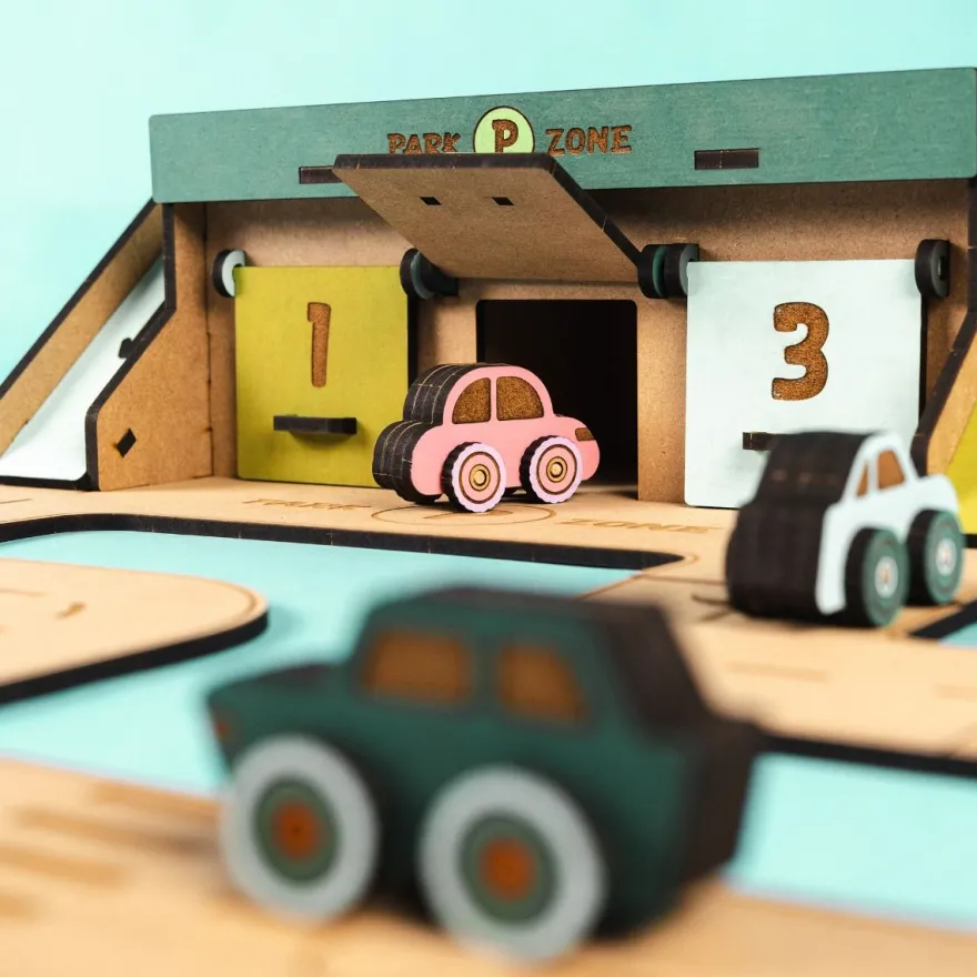 Crateit Town - P-huset, 36 delar