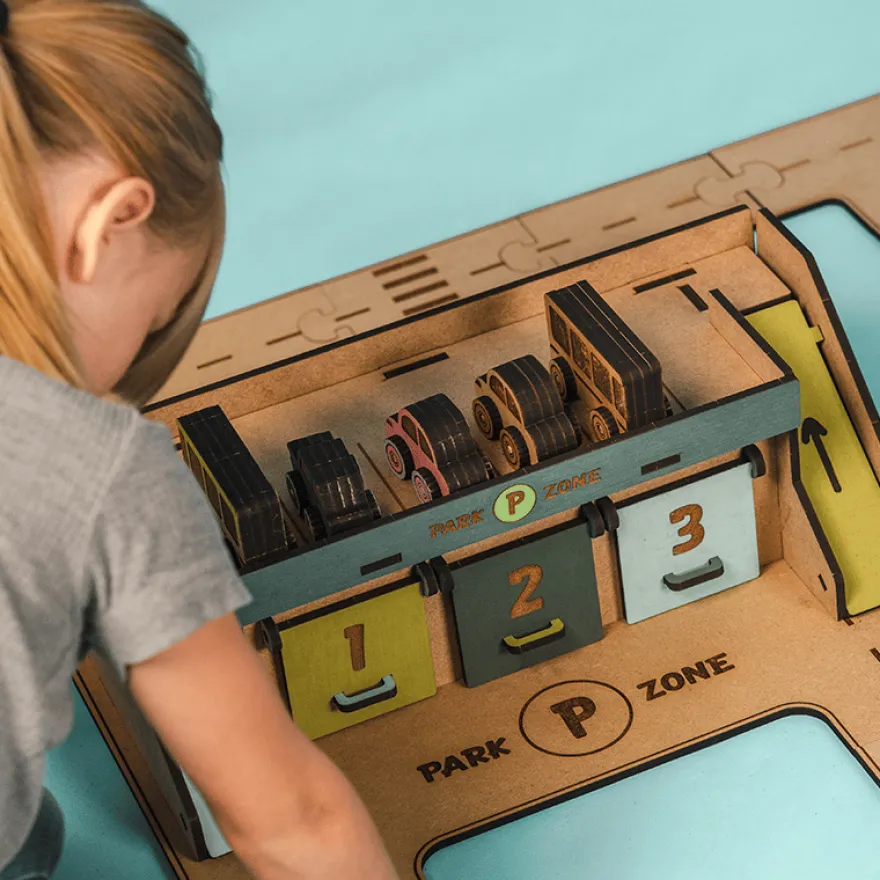 Crateit Town - P-huset, 36 delar