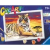 CreArt Paint by Numbers – Tiger