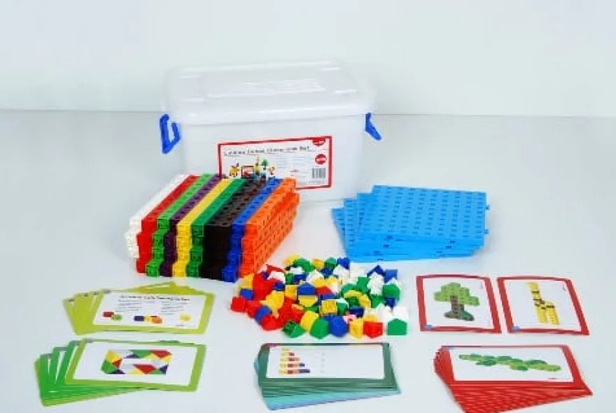 Cubes 2 cm - Set för skolklass m. 500 delar