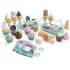 Cupcake- & glass-set med 56 delar